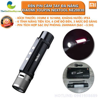 Đèn pin cầm tay đa năng Youpin Nextool NE20030 6 in 1 - Bảo hành 3 tháng - Shop Thế Giới Điện Máy