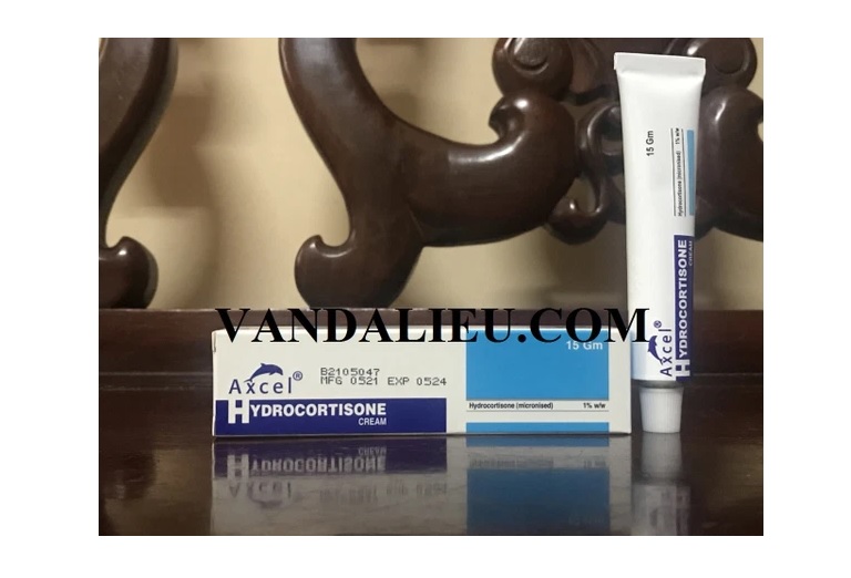 Kem bôi da axcel hydrocortisone cream 15g.