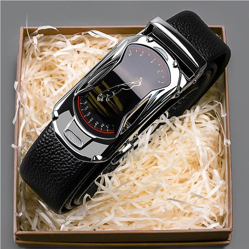 Thắt Lưng Nam, Dây Nịt Nam Khóa Tự Động Dây Da Cao Cấp - Mẫu NEW DESIGN TOPEE BTT09