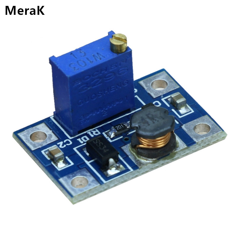 Dc-dc sx1308 mô-đun nguồn điều chỉnh được bộ chuyển đổi tăng cường tăng cường 2-24v thành 2-28v 2a