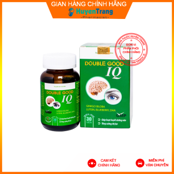 Viên Uống Double Good IQ - Hỗ Trợ Bổ Não Sáng Mắt