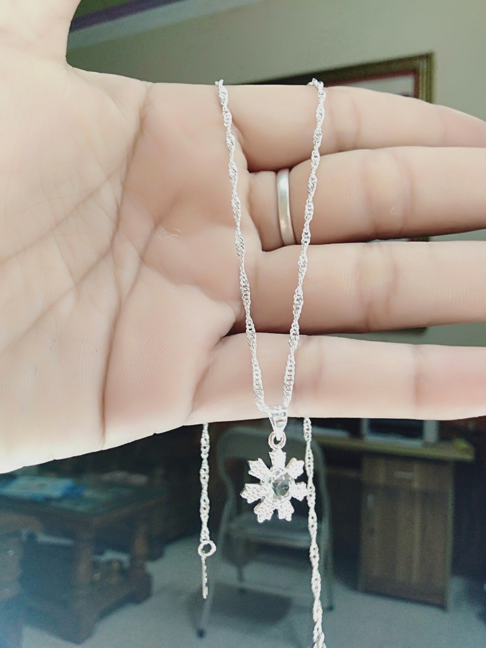 Mặt Dây Chuyền mặt ngôi sao May Mắn Cho Nữ Dây Chuyền siêu dễ thương