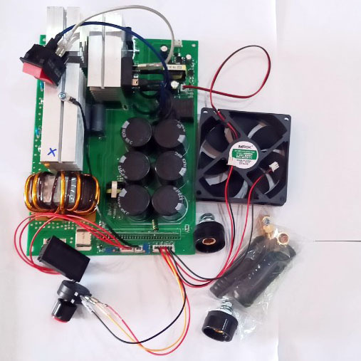 Bo mạch máy hàn 1 bo 4ig có rơ le đủ phụ kiện