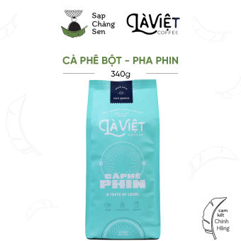 Cà phê bột pha phin (Là Việt Coffee) - 340g