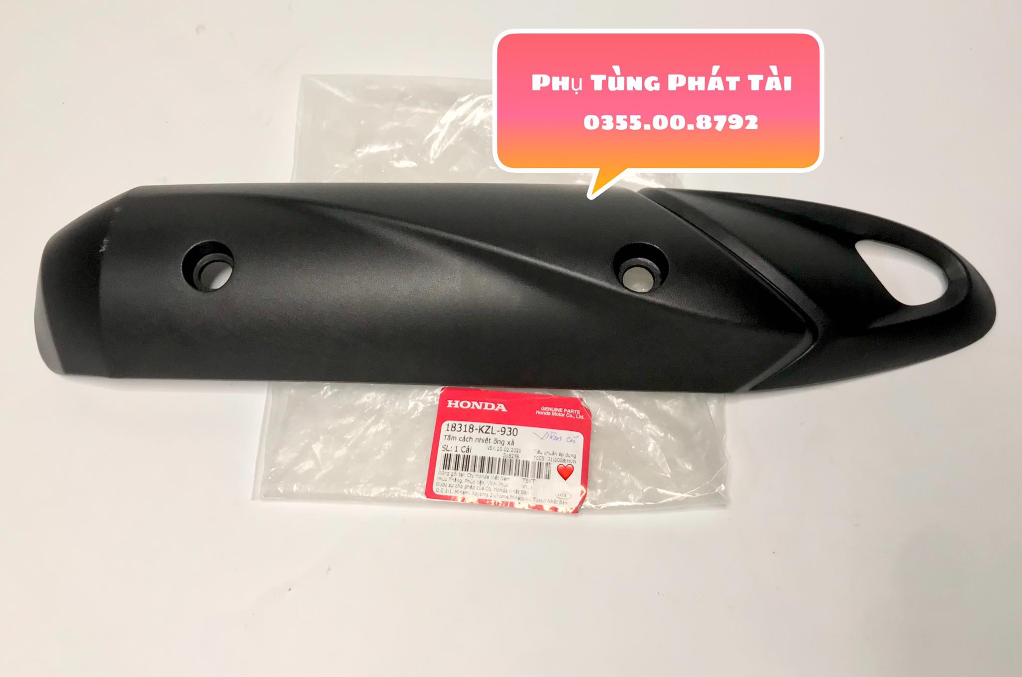 Vĩ pô - ốp pô vision 2010 - 2013 chính hãng honda