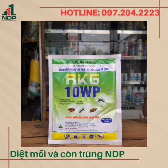 Thuốc diệt côn trùng RKG 10 WP - Diệt ve và bọ chét