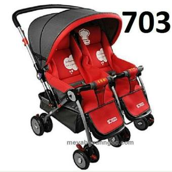 Xe đẩy đôi cho bé song sinh