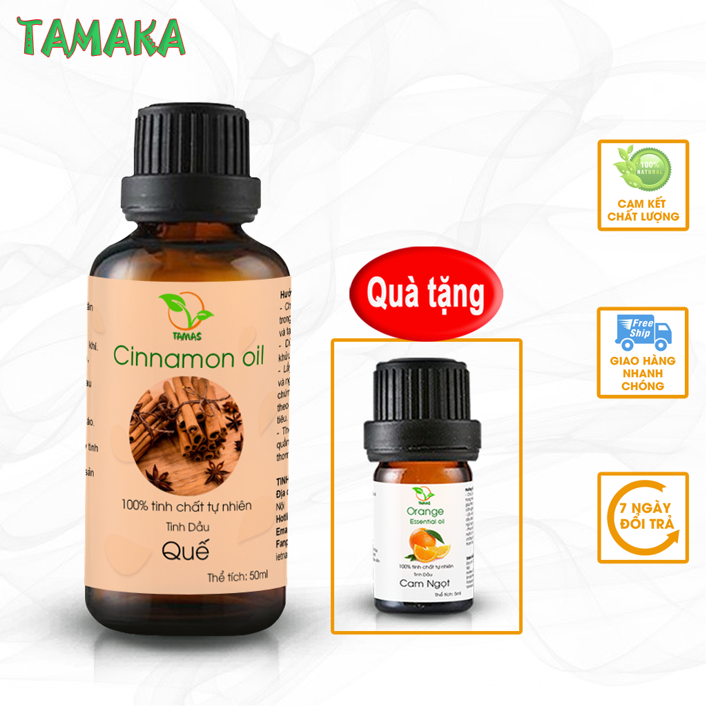 Tinh dầu Quế nguyên chất 100%, Tinh dầu quế xông phòng, tinh dầu thơm phòng, khử mùi, xông hơi, làm sạch không khí, dùng cho các loại đèn xông, máy phun sương, máy khuếch tán tinh dầu, dùng treo xe ô tô, treo tủ quần áo