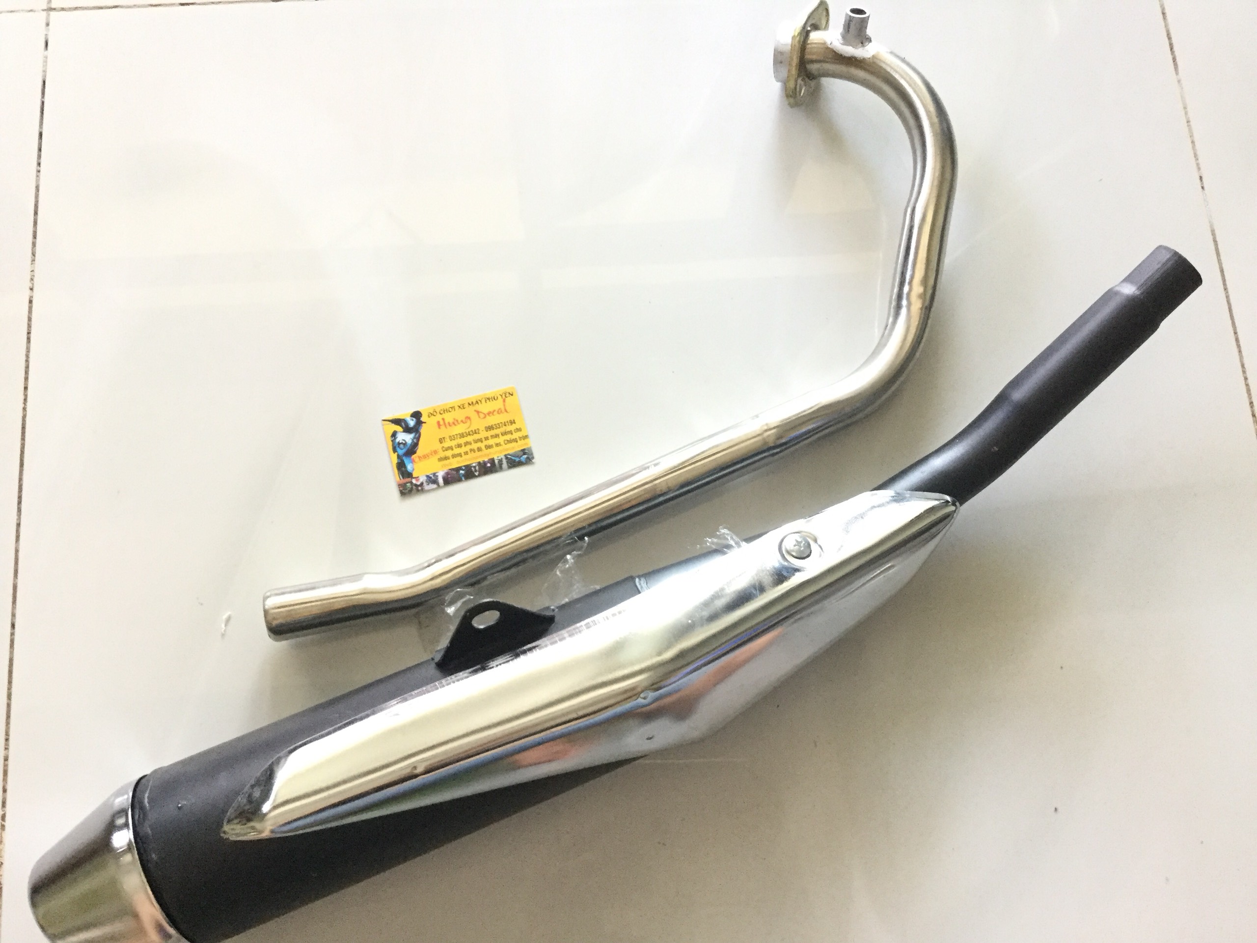 Pô STB giả zin suzuki satria raider fi gắn cho xe gsx, exciter, winer, sonic,.... GIÁ RẺ