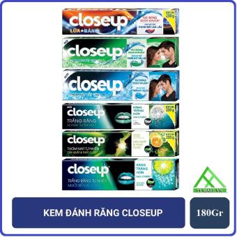 Kem Đánh Răng Closeup 180G - Chắc Răng Trắng Răng Hơi Thở Thơm Mát