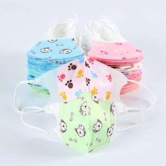 Set 5 khẩu trang 3 lớp cho bé