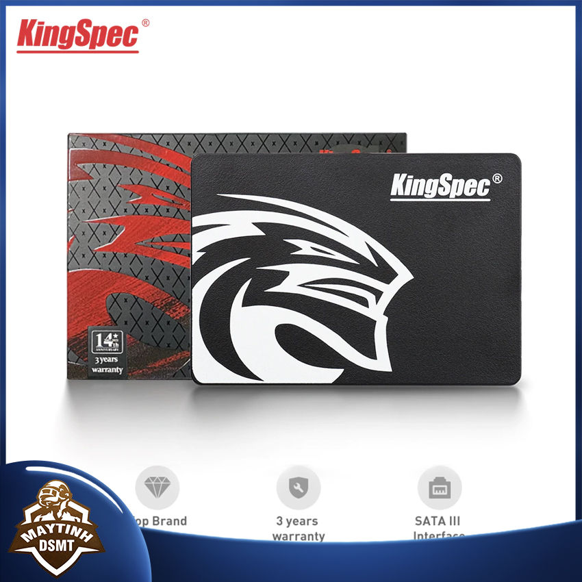 Ổ cứng ssd 120gb 128gb 240gb 480gb kingspec 2.5 inch sata 3, phân phối chính hãng