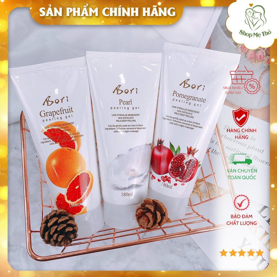 Kem tẩy tế bào chết da mặt và toàn thân Bori