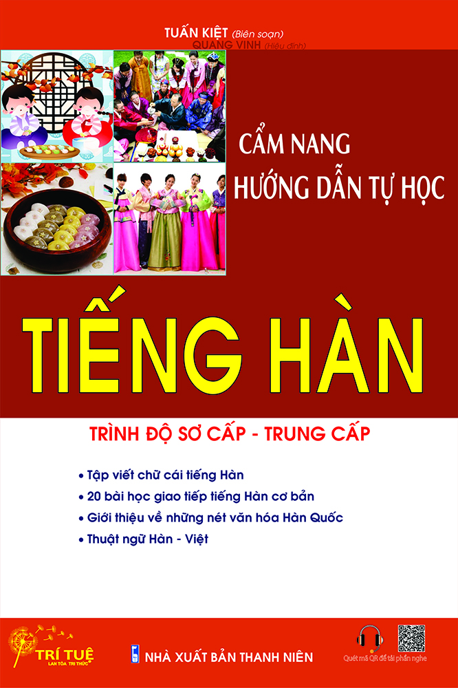 Sách - Cẩm nang hướng dẫn tự học tiếng Hàn trình độ sơ cấp - trung cấp