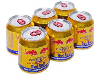 Lốc 6 lon nước tăng lực bò húc Redbull 250ml Nhập Khẩu Thái Lan