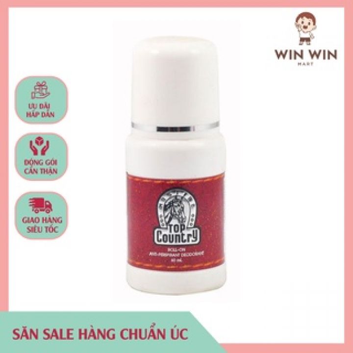 Lăn nách ngựa thái lan top country hộp 60ml
