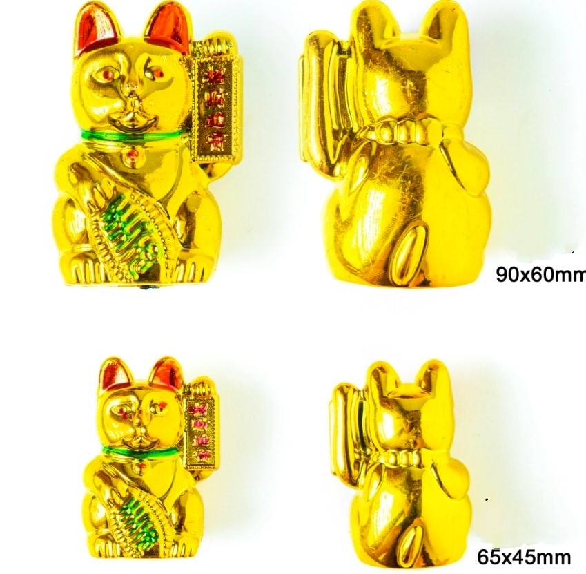 Mèo chiêu tài gắn bông tỏi