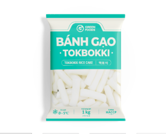 Bánh Gạo Tokbokki Hàn Quốc 1kg - Eco