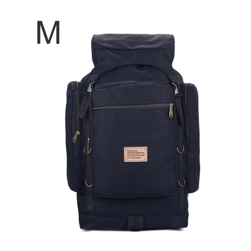 60L 80L Men Military Bag Tactical Backpack Canvas Trekking Camping Bag Large Travel Camping Hiking M