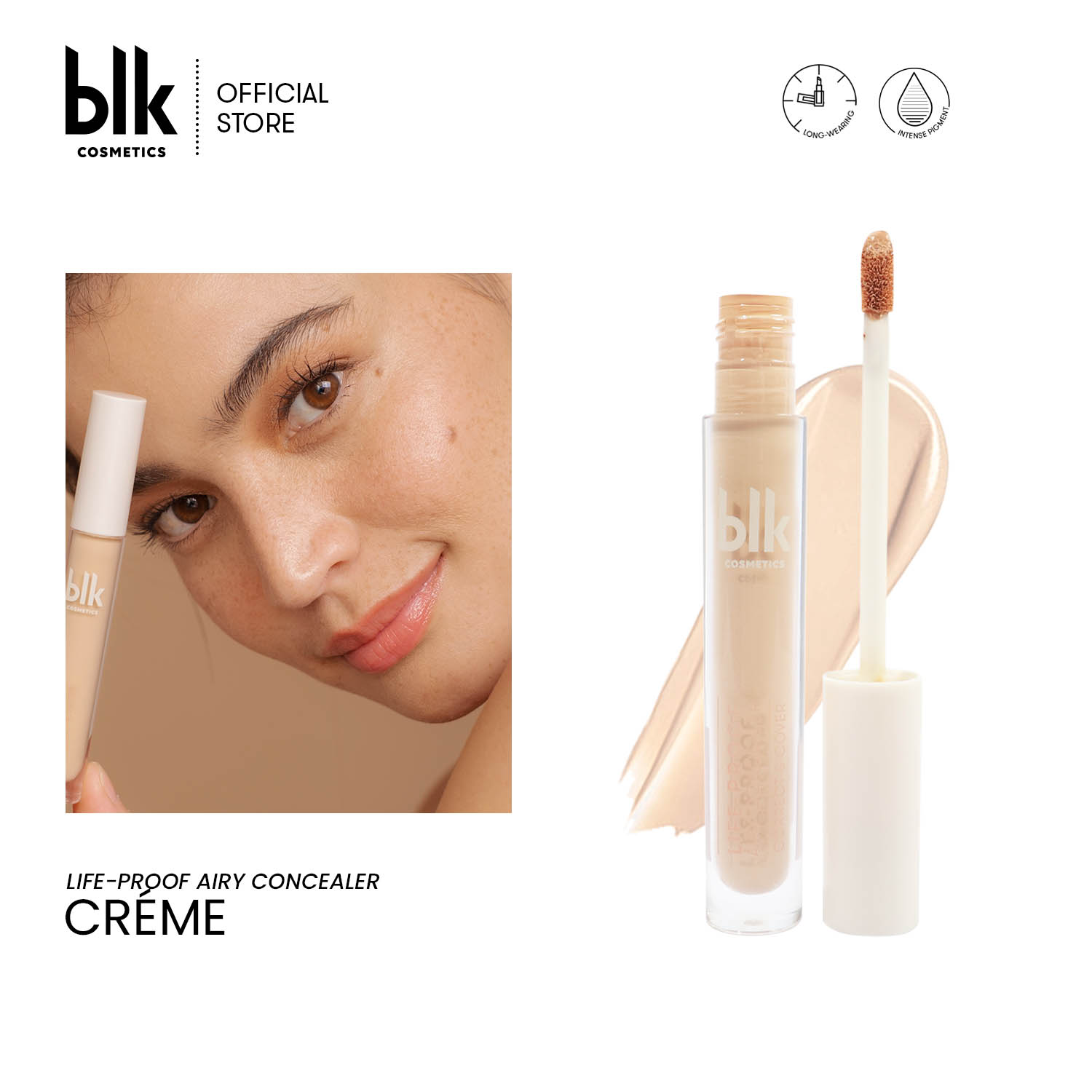 Discount on BLK Cosmetics  shoes - SKU: blk cosmetics daydream life-proof airy concealer