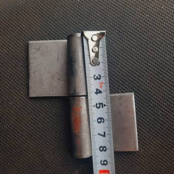 Combo 10 bản lề lá cuốn sắt hàng dày 3mm-LOẠI TO 8.5x 4,5cm