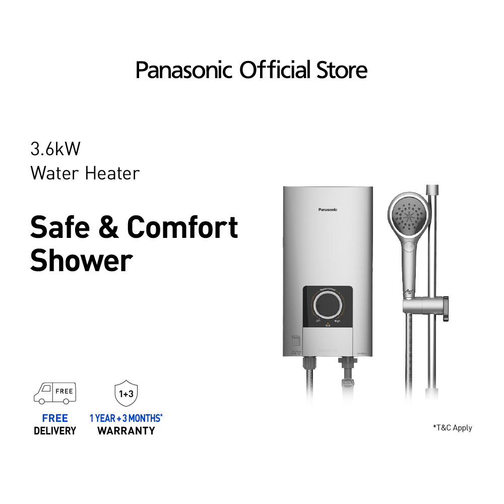 Panasonic Standard Electric Water Heater DH-3RL1SW | Lazada Singapore