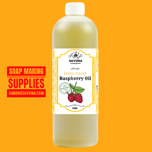 Dầu hạt mâm xôi nguyên chất 1 lit - raspberry seed oil 1 lit savona