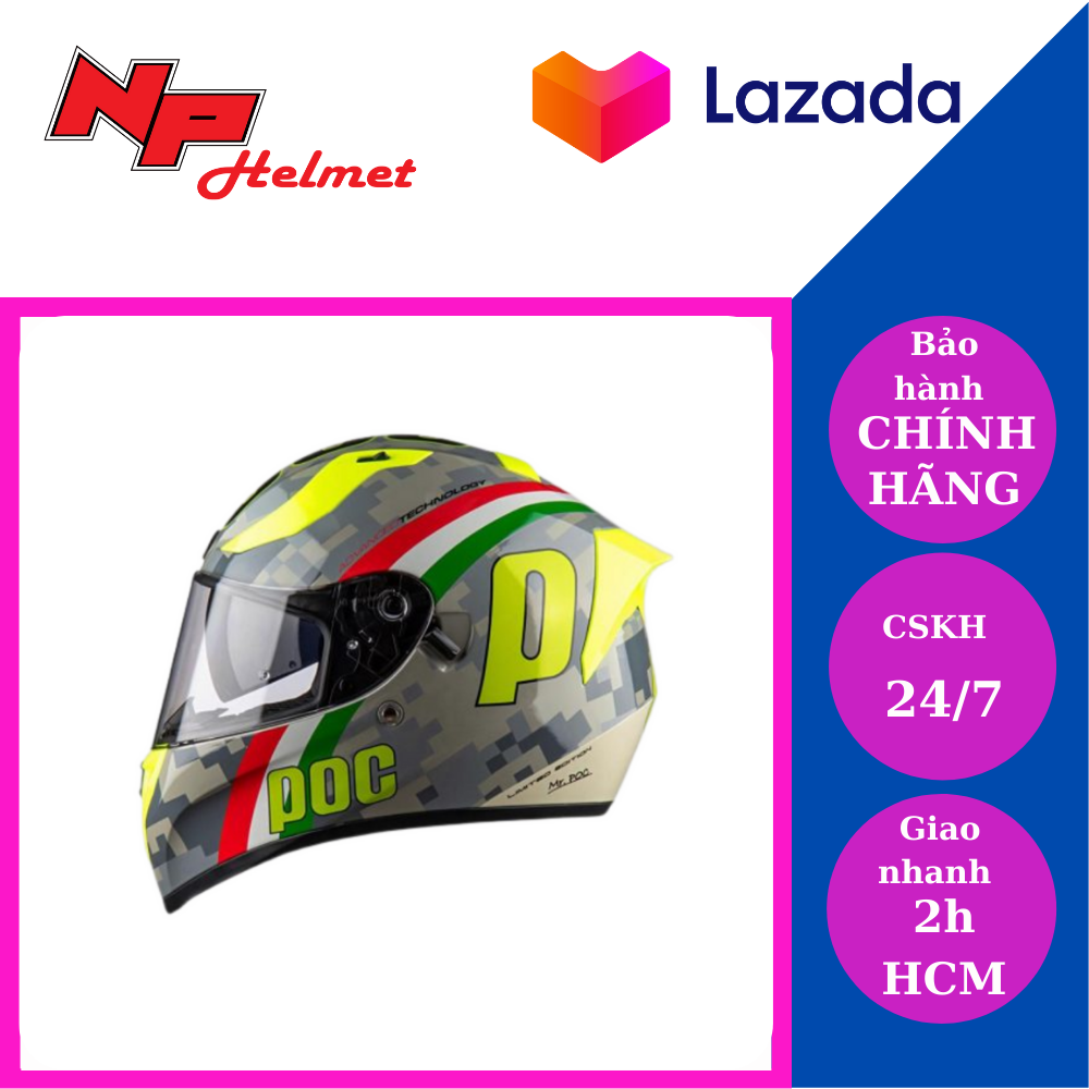 Nón bảo hiểm fullface - torc t18