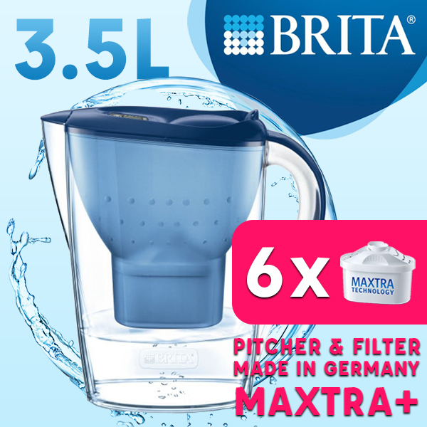 BRITA Water filter jug 3.5L -  -marella-xl-memo-blue-4