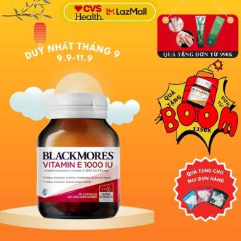 Viên uống làm trắng đẹp da Blackmores Vitamin E