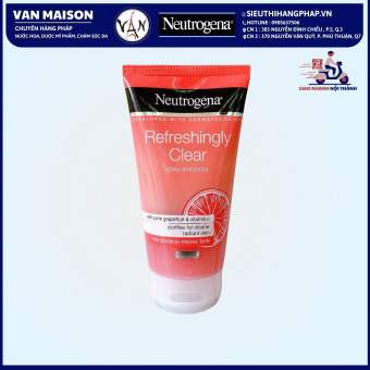 Sữa rửa mặt ,tẩy da chết neutrogena purete pamplemousse hương bưởi hồng 150ml dành cho mọi loại da