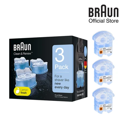 Braun Cleaning Centre Universal Refills for Electric Shaver Smart Clean & Charge Station CCR (2)