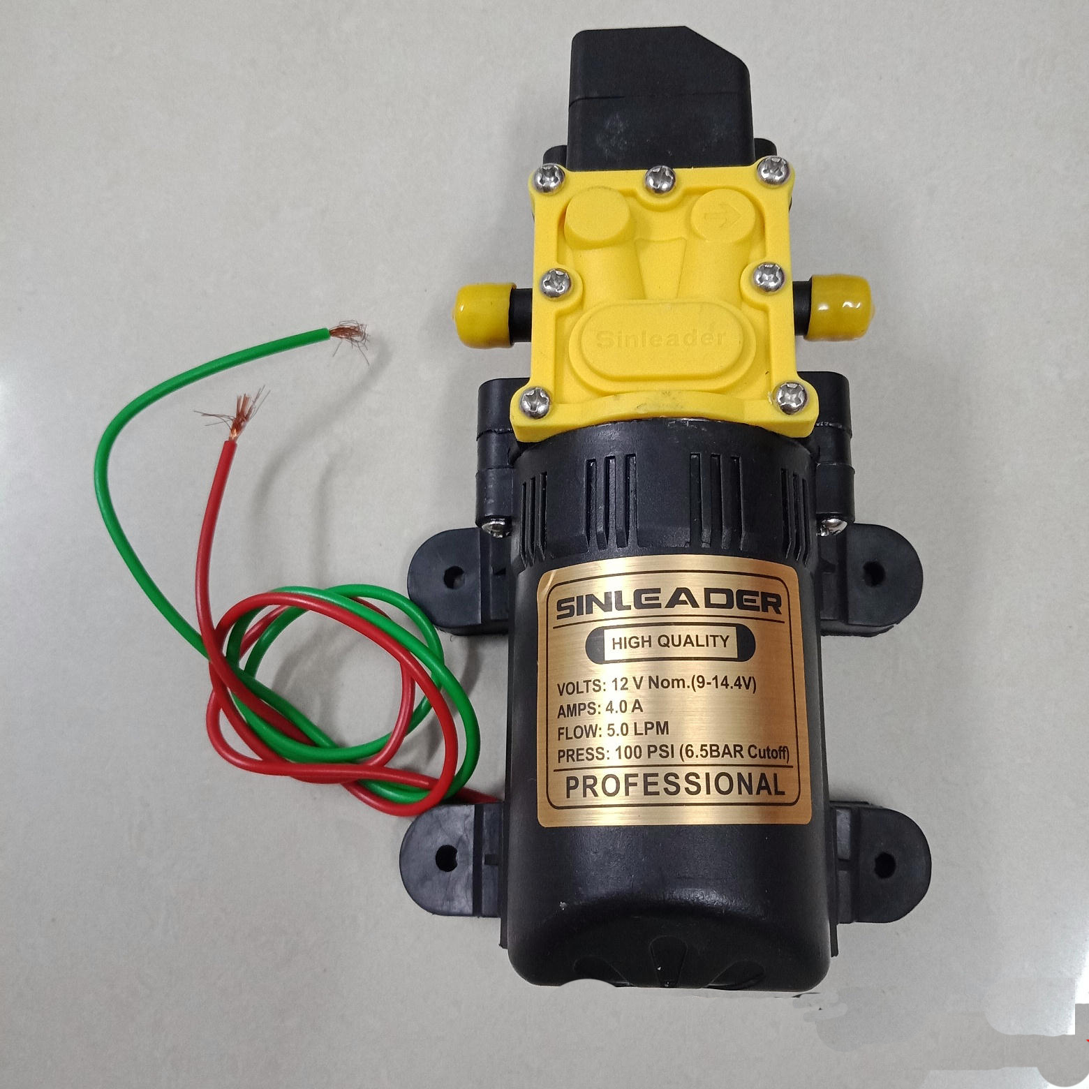 [BẢO HÀNH 6 THÁNG] Máy bơm tăng áp  mini đơn Sinleader( tặng kèm đầu ra)