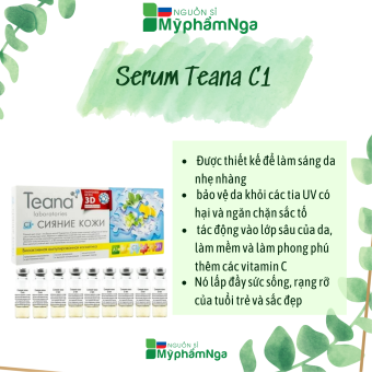 Teana C1 nám tàn nhang sáng da