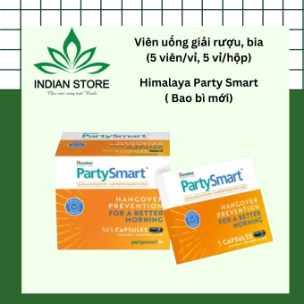 Himalaya Party Smart- Viên chống say ruou bia