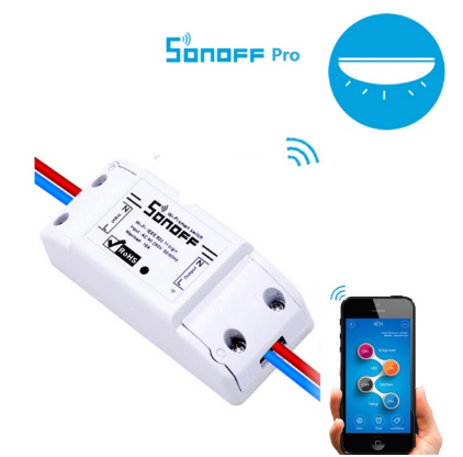 Công tắc điều khiển từ xa SONOFF BASIC, điều khiển thiết bị điện từ xa bằng điện thoại qua mạng internet wifi 3G 4G , hẹn giờ bật tắt thiết bị điện, công tắc wifi