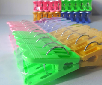 Combo 30 kẹp nhựa kẹp quần áo hàng Việt Nam loại to đẹp