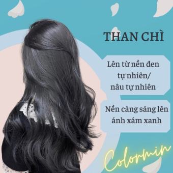 Thuốc Nhuộm Tóc Màu Than chì Tặng Găng Tay, Trợ Nhuộm | Colormin