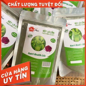 Bột lá nếp sấy lạnh nguyên chất (100g), bột lá dứa, nguyên liệu nấu chè, xôi, thạch rau câu, pha nước uống