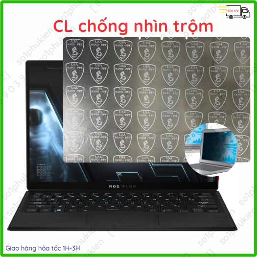 Dán Màn Hình Cường Lực Laptop Asus Gaming Rog Flow Z13 134 Inch Nano Trong Suốtnhám Chống Lóa 8089