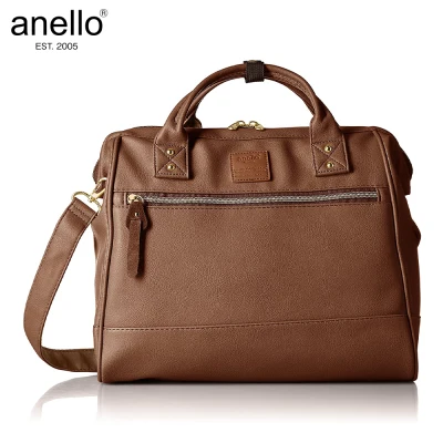 Anello PU Leather Large Boston 2 Way Shoulder Bag AT-H1022 (3)