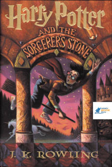 Sorcerer's Stone or Philosopher'stone (sách đen trắng)