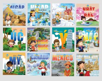 Sách - Vòng Quanh Thế Giới – Combo 10 cuốn tự chọn