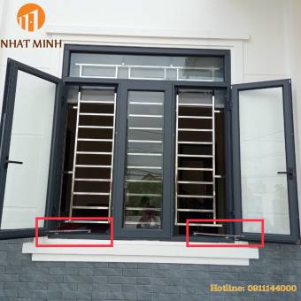 Chống giữ cửa sổ thông minh dành cho cửa nhôm kính chất liệu Inox