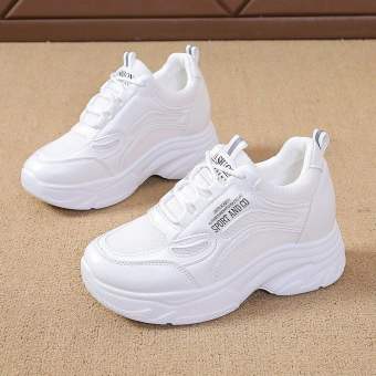 giày thể thao nữ độn đế hot BiBi Shoes BBS32, Giày thể thao nữ độn đế phối màu cưc hot, giày thể thao độn đế, giày sneaker độn đế, êm chân hợp mẫu mã