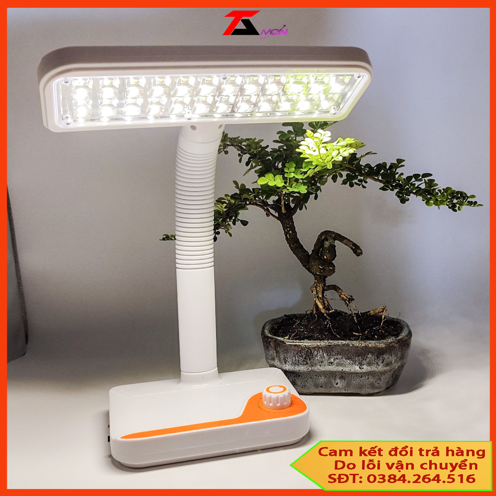 Đèn học để bàn chống cận hiệu ky 6628 - Đèn học để bàn 3 chế độ sáng - hàng cao cấp