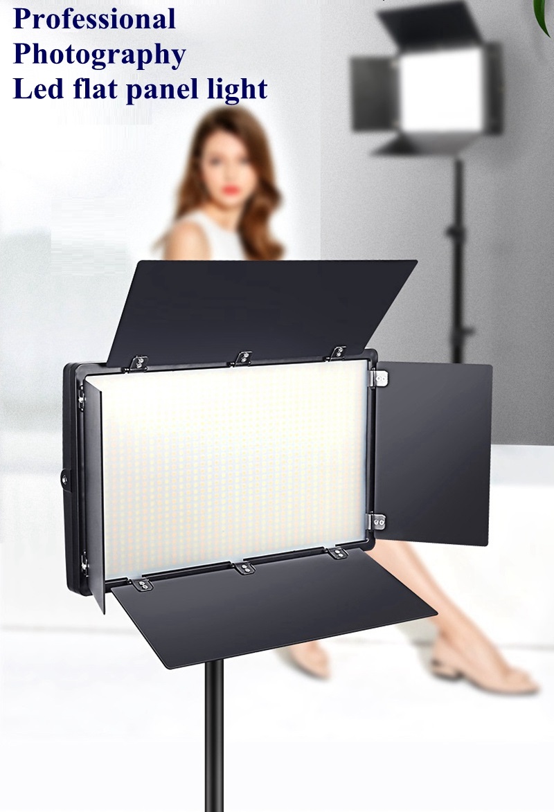 Đèn led studio chuyên nghiệp, đèn studio led u800+ hỗ trợ chụp ảnh quay phim livestream bán hàng - kèm chân đèn 2m1 - nhiệt độ sáng 3200k - 6500k công suất lên đến 100w - với 1200 bóng led điều chỉnh được màu ánh sáng nhiệt độ sáng - bh 12t
