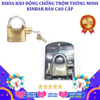 Mua khóa chống trộm, Khóa Báo Động Chống Trộm Thông Minh Kinbar Bản Cao Cấp, Khoá chống trộm còi hú, Khóa chống trộm cao cấp mỹ - Báo còi tự động khi có trộm - Ưu đãi 50% - Bảo hành uy tín 1 đổi 1 toàn quốc