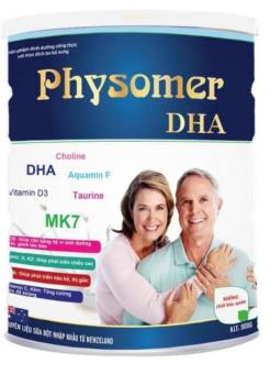 Sữa Physomer DHA dành cho người trung và lớn tuổi, date  2024