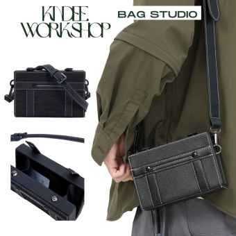 Túi mini nhỏ nam nữ giỏ hộp chữ  cứng unisex đeo chéo thời trang bóp phong cách đeo vai hottrend KINDEE